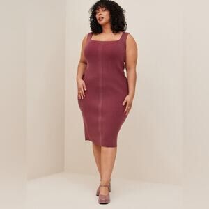 Torrid Mauve Midi Dress